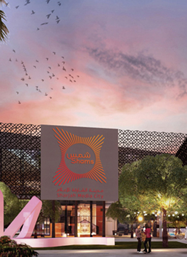 Sharjah Media City Free zone , SHAMS Media City , shams Free zone